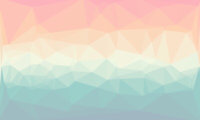 vibrant colorful geometric background with mosaic design