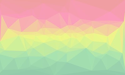 vibrant colorful geometric background with mosaic design