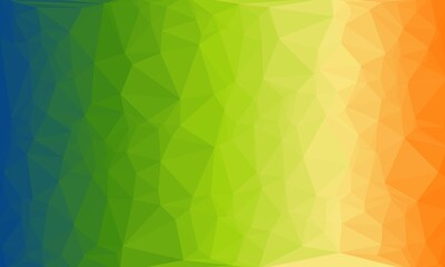 Obraz premium vibrant creative prismatic background with polygonal pattern