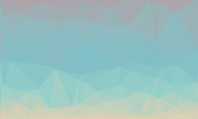 Obraz premium vibrant minimal multicolored polygonal background