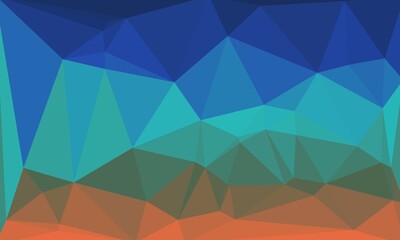 vibrant minimal multicolored polygonal background