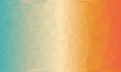 vibrant minimal multicolored polygonal background