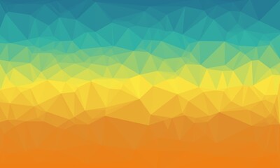 vibrant minimal multicolored polygonal background