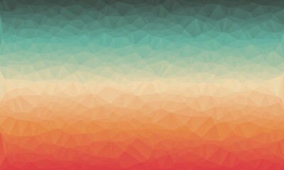 vibrant colorful geometric background with mosaic design