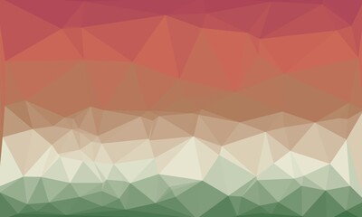 Obraz premium vibrant minimal multicolored polygonal background