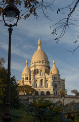 Fototapeta premium The famous basilica Sacre Coeur , Paris, France.