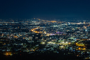 Obraz premium city night view