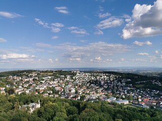 view of the city