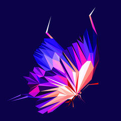Butterfly polygonal