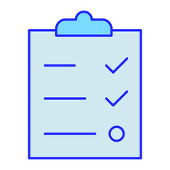 Shopping checklist Isolated Vector icon which can easily modify or edit

