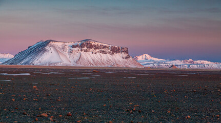 Zachód słońca - Islandia © Przemysław