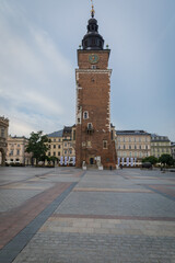 Main Town Hall Tower in Krakow.