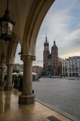 The Basilica of Saint Mary in Krakow.