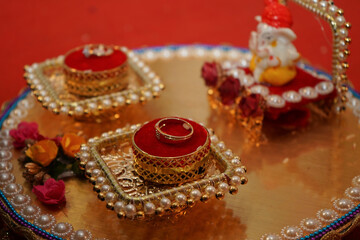 Traditional indina wedding rings. Engagement rings