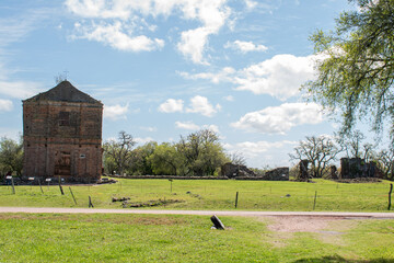 Jesuit church Calera de las Huerfanas in Carmelo, Colonia, Uruguay.