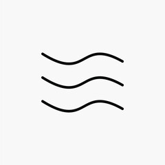 Obraz premium Wind, air line icon, vector, illustration, logo template. Suitable for many purposes.