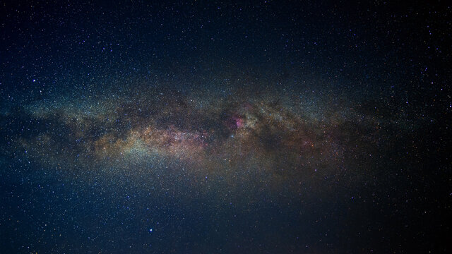 the milky way in stary night