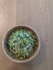 Obraz na płótnie Canvas vegetables in a bowl