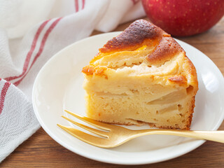 フレッシュな林檎とアップルケーキ