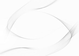 Gray lines abstract smooth background. Swirl abstract background.Vector illustration