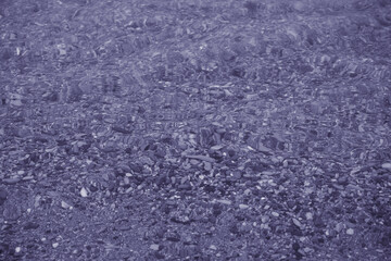 Reflection and refraction on the surface of the water. Abstract background.