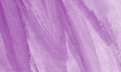 Gouache hand drawn with plum color