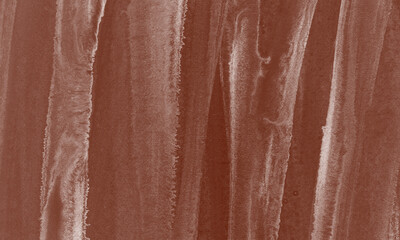 Gouache hand drawn with sepia color