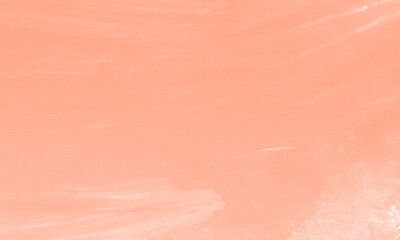 Gouache hand drawn with melon color