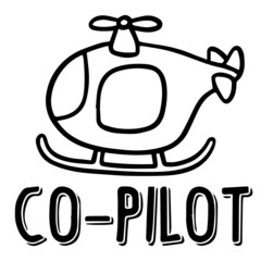 co pilot logo inspirational quotes typography lettering design