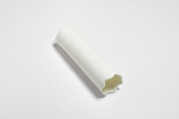 Garlic peeler isolated on white background.High-resolution photo.Mock up