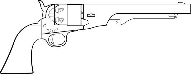 Black powder revolver