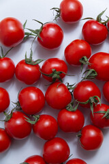 tomatoes on a vine