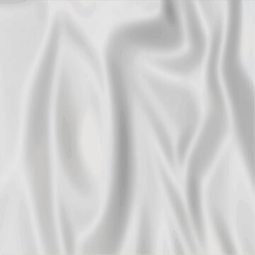 Simple Smooth Silver Silk Satin Background