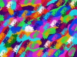 abstract background with bright paint spots different colours	
