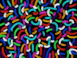 abstract background with bright paint spots different colours	
