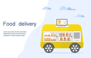 Online Order Delivery Self-driving transportation
