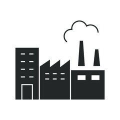 factory  icons symbol vector elements for infographic web