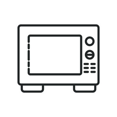 microwave icons symbol vector elements for infographic web