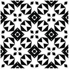  Black and white seamless geometric Pattern for fashion, fabric, apparel dress, textile, background, wallpaper, digital printing.