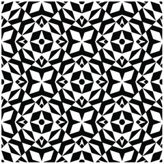  Black and white seamless geometric Pattern for fashion, fabric, apparel dress, textile, background, wallpaper, digital printing.