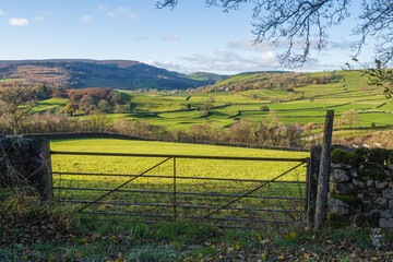 Howgill in Wharfedale in the Yorkshire Dales