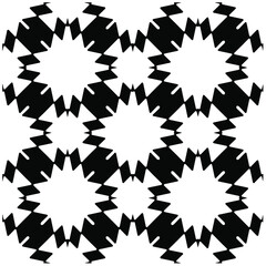  Black and white seamless geometric Pattern  for fashion, fabric, apparel dress, textile, background, wallpaper, digital printing.