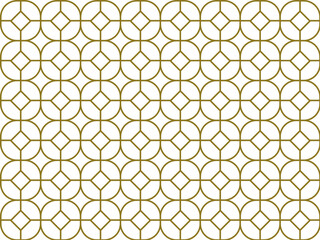 seamless pattern with hexagons