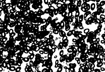 Black and white vector backdrop with dots.