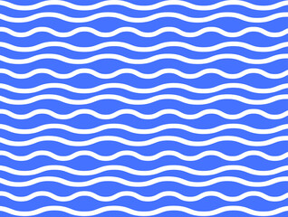 seamless pattern with waves.  water waves. Stripes wave pattern summer vector. Zigzag line design