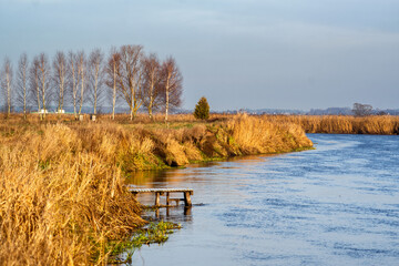 Jesień w Dolinie Narwi, Podlasie, Polska © podlaski49