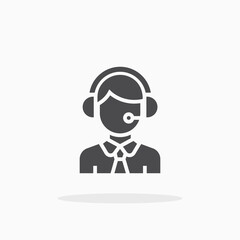Call center icon.