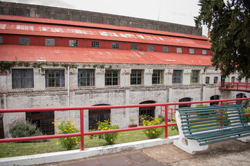 Exterior of the Frigor&iacute;fico Anglo, converted into a museum in Fray Bentos, Uruguay