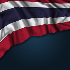 Thailand independence day greetings card