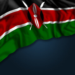 Kenya independence day greetings card